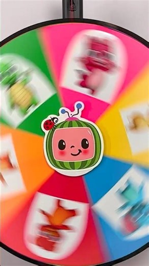 Spin the CoComelon Wheel and Win a 🎈🐻 BALLOON ANIMAL! Guess Which Animal! #shorts