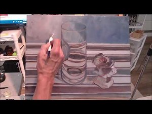 How To Paint Glass or Transparent Objects | Oil Painting Lessons | Painting With Professor Houck