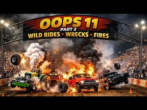 WILD Truck & Tractor Pull Fails, Fires, Wild Rides, Mishaps