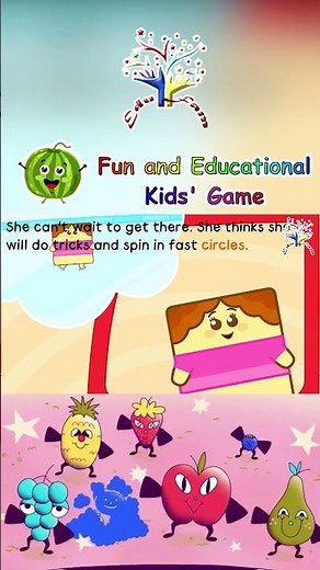 The Shapes Song | Story | The Square Go Skating | EduFam Nursery Rhymes & Kids Songs