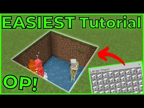 INSANE 1.21 IRON FARM for MINECRAFT BEDROCK Edition | EARLY GAME IRON FARM | PS4/XBox/PC/MCPE