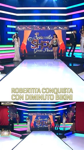 Robertita roba suspiros en la pasarela en bikini | #EsShow | Es Show