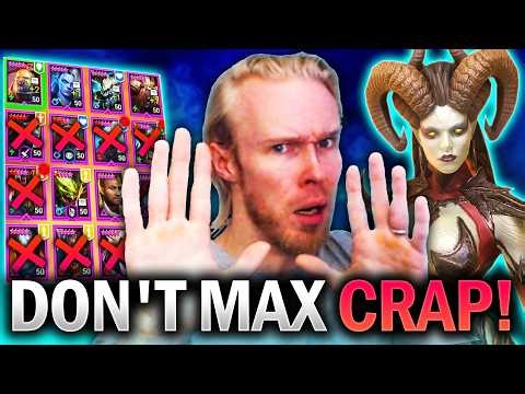 "DO NOT BUILD THESE CHAMPIONS!" - HONEST Account Takeover Tips - Raid Shadow Legends