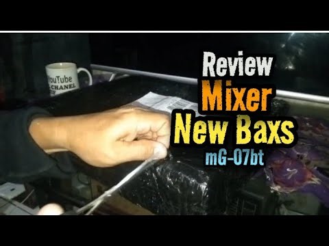 Unboxing _Review _ Test Mixer NewBaxs ‪@freechannelkreatif8971‬ #unboxing #Review #Mixer #audiosystem