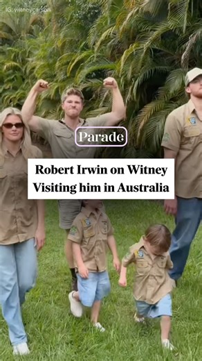 Witney Carson is still choreographing for Robert Irwin... even in Australia! Check out more from our interview with Robert at the link below. #RobertIrwin #DWTS | PARADE Magazine