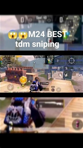 M24 😱Master tdm sniping#pubgmobile #viral #shorts #shortsfeed #tdm.