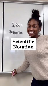 Scientific Notation #mathematics #math #mathteacher #mathisfun #MathTime #teacher | Deidre Denise Kelly