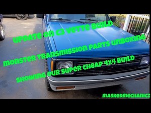 Our C3 Corvette Monster Transmission 4l80e Parts Unboxing and Our New S10 Build!