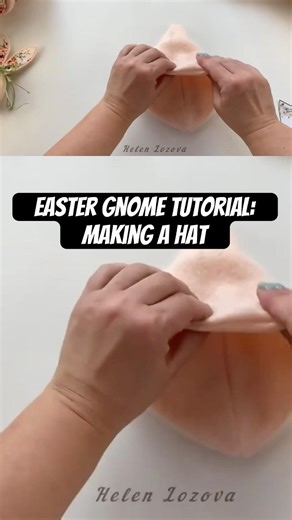 Full easy Easter Gnome Tutorial: watch on my channel above⬆️💕#easterbunny #helenlozova #easterdecor