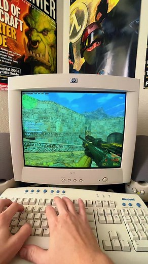9.8K views · 1.3K reactions | Playing on the legendary dust2 map in Counter-Strike 1.5 #counterstrike #retrogaming #pcgaming | Old School Rigs | Facebook