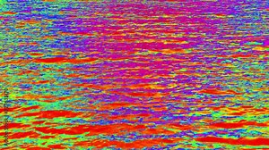 Abstract animation suitable as visual accompaniment to music, dancing, psychedelic visions, dreams, visions, mental states, hallucinations, 1960s, Woodstock, hippies, rock music, etc.