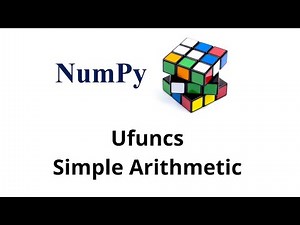 Ufuncs Simple Arithmetic In Numpy - Tamil | Numpy Python Library Full Course
