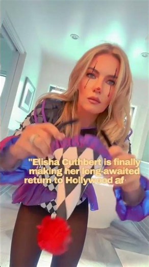 Elisha Cuthbert Returns To Hollywood! ߎ✨ #elishacuthbert