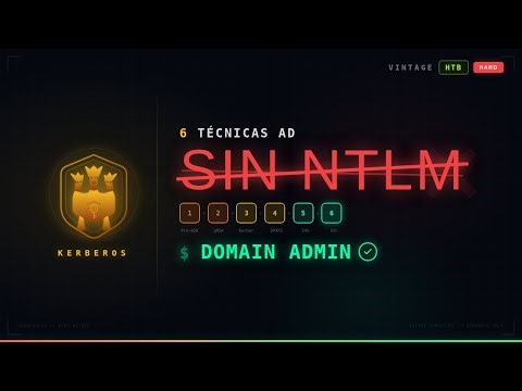 gMSA, DPAPI, S4U Delegation — Active Directory Explicado | Vintage HTB