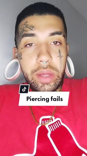 Piercing fails 💉 #fyp #piercing