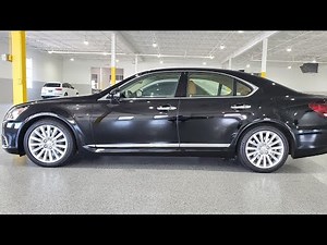 2017 Lexus LS 460 interior quality check