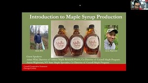 Introduction to Maple Syrup Production