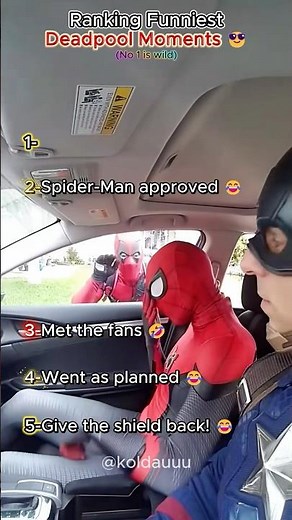 Ranking funniest Deadpool moments 😂😭
