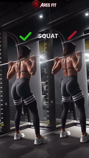 Squats Fix Your Form 🍑