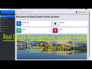 real estate management system project source code in php