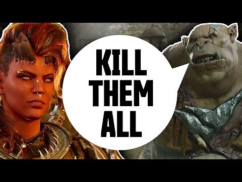 Baldur’s Gate 3 - Wiping out the Goblin Camp using Lump’s War Horn!