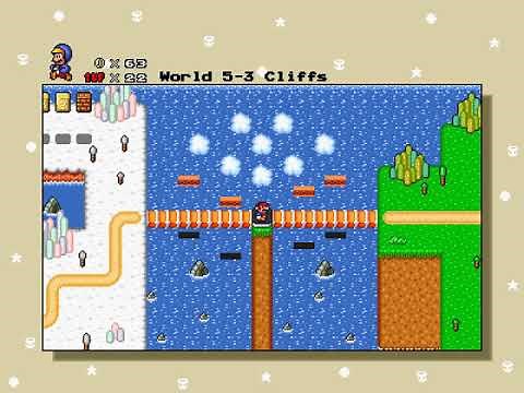 Super Mario Bros. X 1.4.4 - Super Mario Bros. Special Remastered - World map