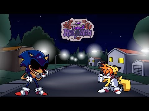 Playing a FNF mod called Tails Halloween (for the Spooky Month)