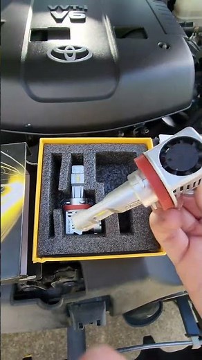 LED Headlight Install for a 4th gen 4Runner (2003-2009) #shorts