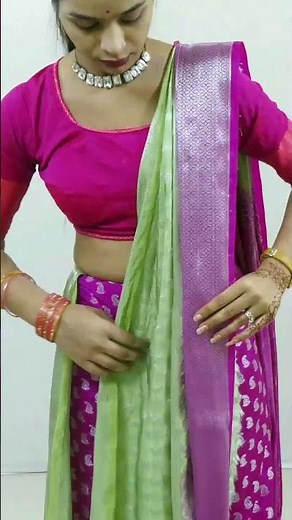 Saree draping tutorial step by step for beginners | Saree draping tips & tricks | New saree wear