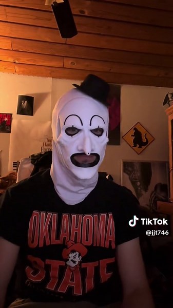Trying out my Art The Clown Silicone mask ! By Morbid Mask #arttheclowncosplay #arttheclown #terrifier #terrifier2 #terrifier3 #cosplayer #siliconemask #horrorcosplayer #horrorfan #