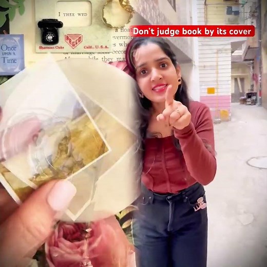 Don’t judge book by its cover 😂