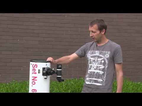 Instructions how to use Dobsonian telescope