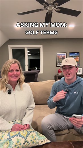 Asking my mom golf terms 😂 #golf #funny #viral #fyp #mom Follow fore more!
