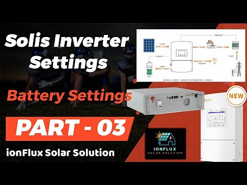Solis S6 Plus Hybrid Inverter Battery Settings Explained