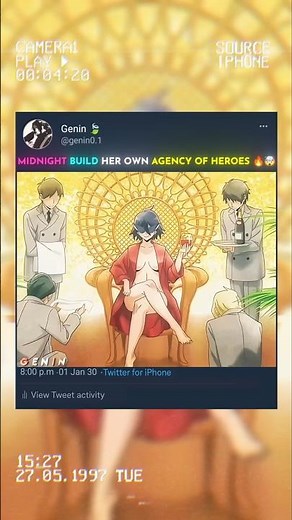 Midnight build her own Agency of Heroes 🤯🔥#myheroacademia #edit #mha #amv #anime
