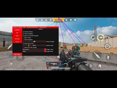 ⚡Update Mod⚡Blood Strike Mod Apk Mod Menu VIP ESP Line Fix AIMBOT Max Graphics FPS No Root Ban 2025