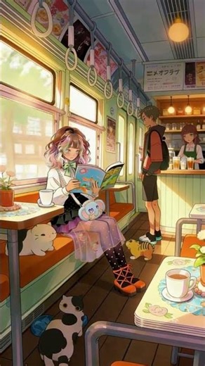 Ride, Relax, Repeat 🎒 with ~meow~meow train