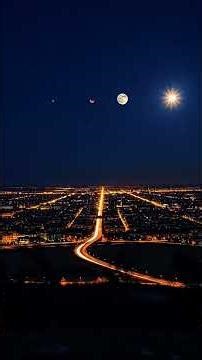 Olha o que vai acontecer em nosso céu noturno #lua #venus #astronomia #evento #conjunção