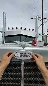 Peterbilt Logo Emblem Install