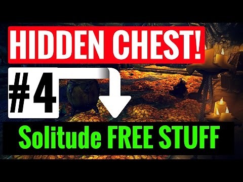 Skyrim REMASTERED - Hidden Chest #4 SOLITUDE