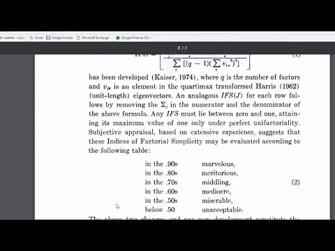 Kaiser-Meyer-Olkin (KMO) Test - How to Interpret Properly