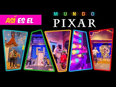 🔴 Visitamos Mundo Pixar en México - Precios - ¿Dónde es? - Cesare 182