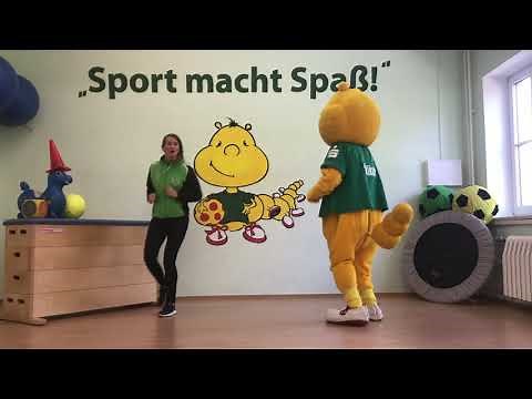 Kindersport zuhause - Fit mit Sportikus, Teil 5: Übungen und Bewegungsspiele ohne Material zu Zweit
