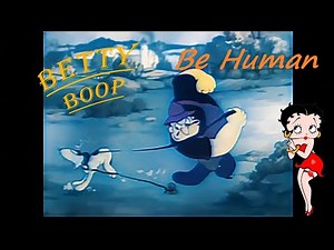 Betty Boop - Be Human 1936 // Criticized Cartoon, Colorized HD