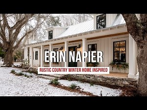 Rustic Country Winter Home Inspired by Erin Napier s Southern Simplicity