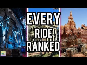 EVERY Ride at Disneyland RANKED (2025)