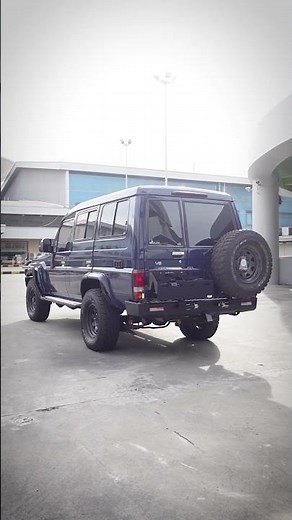 LAND CRUISER 78 - KAYMAR REAR BAR, SUPERWINCH, STEDI TYPE-X™ EVO, ARB BUMPER AND SIDE RAILS STEPS 👌🏻