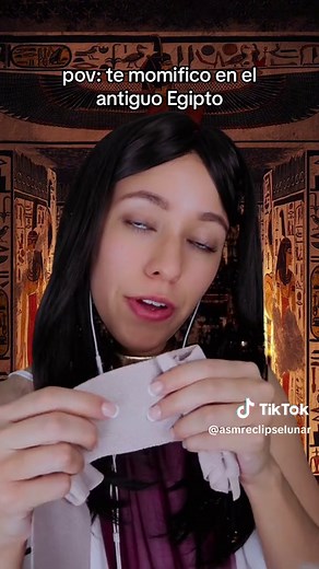 ASMR te momifico en el antiguo Egipto ✨📜 #asmr #asmregipto #asmrmomia #asmrnostalgia #asmreducativo #asmrsatisfatorio #asmrespañol #asmrenespañol #ancient #rareasmr #sonidossatisfactorios #spa #paradormir #momia #pov #roleplay #parati #paratii #paratipage #foryou #paratiiiiiiiiiiiiiiiiiiiiiiiiiiiiiii