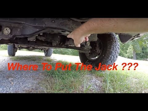 Toyota Sequoia Tundra Jack Point Locations For First Generation