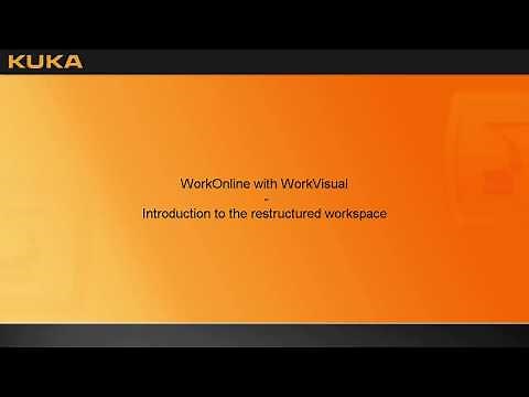 KUKA WorkVisual 4.0 - Introduction to the restructured workspace